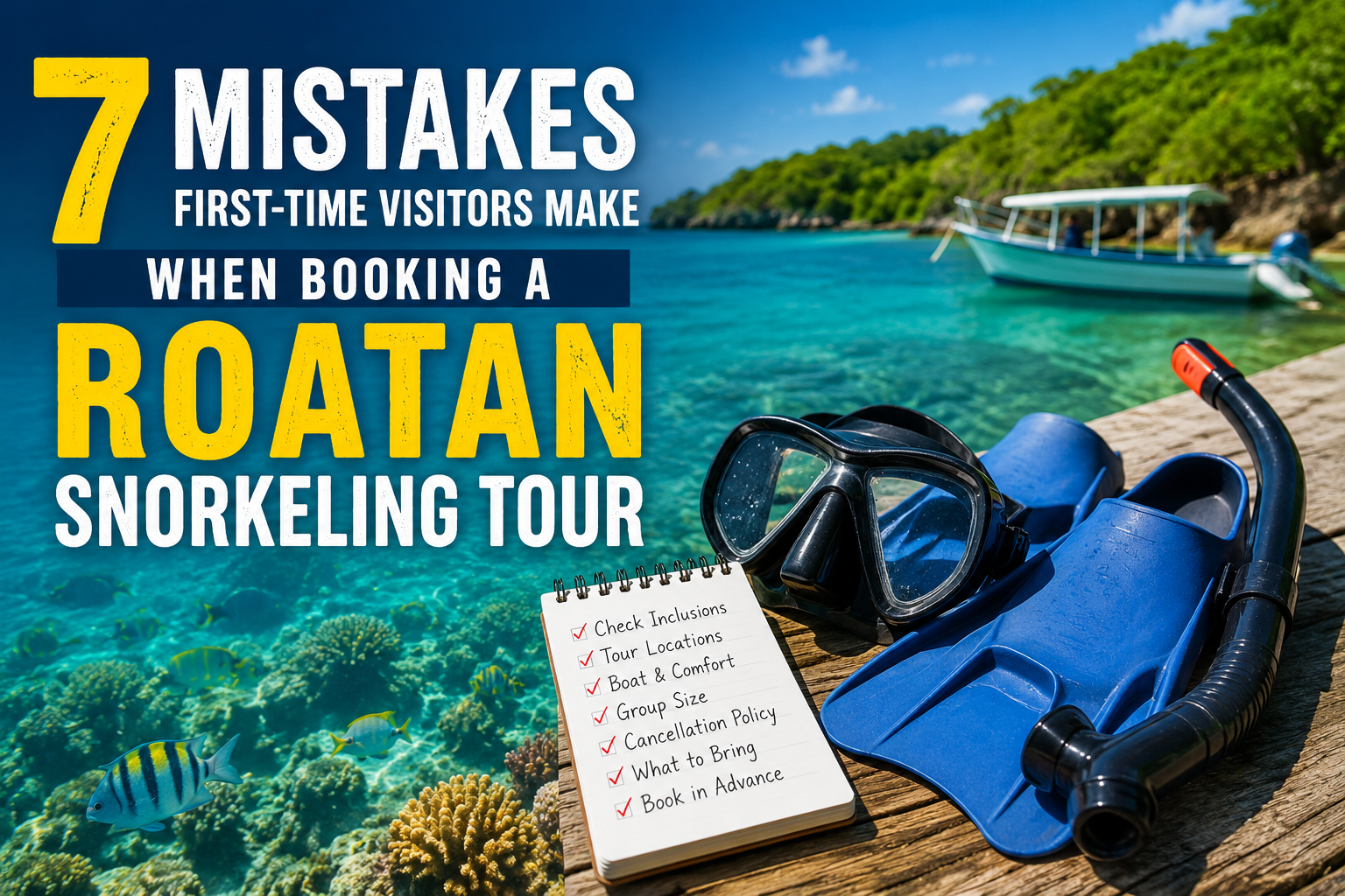 Roatan snorkeling tour