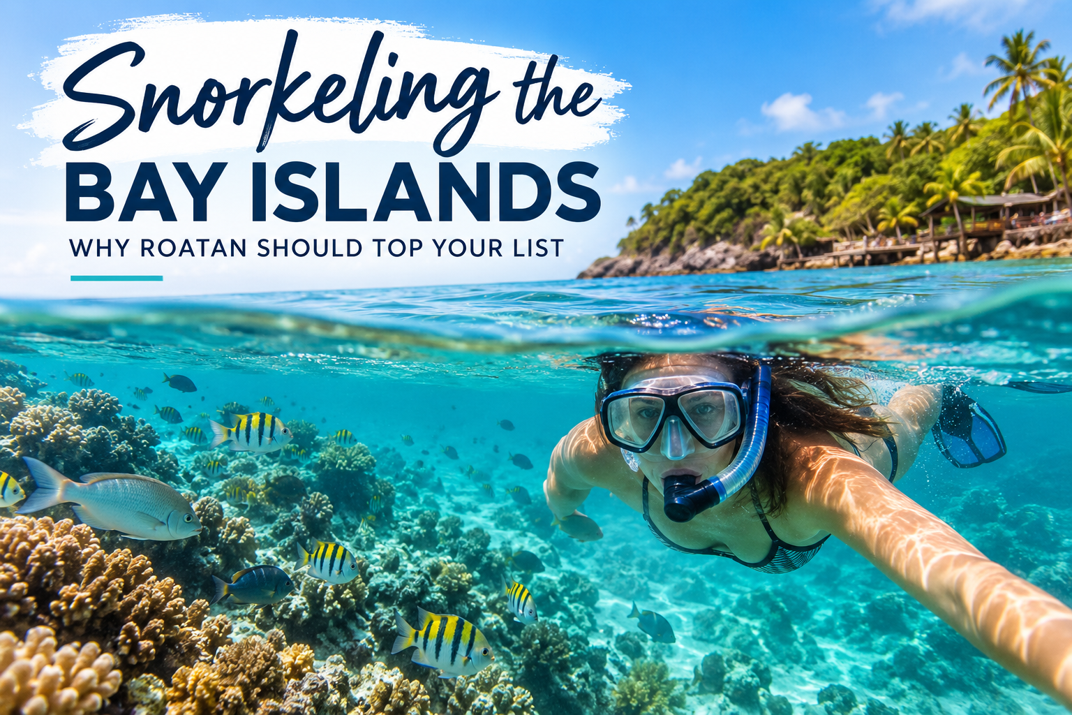 roatan bay islands honduras snorkeling